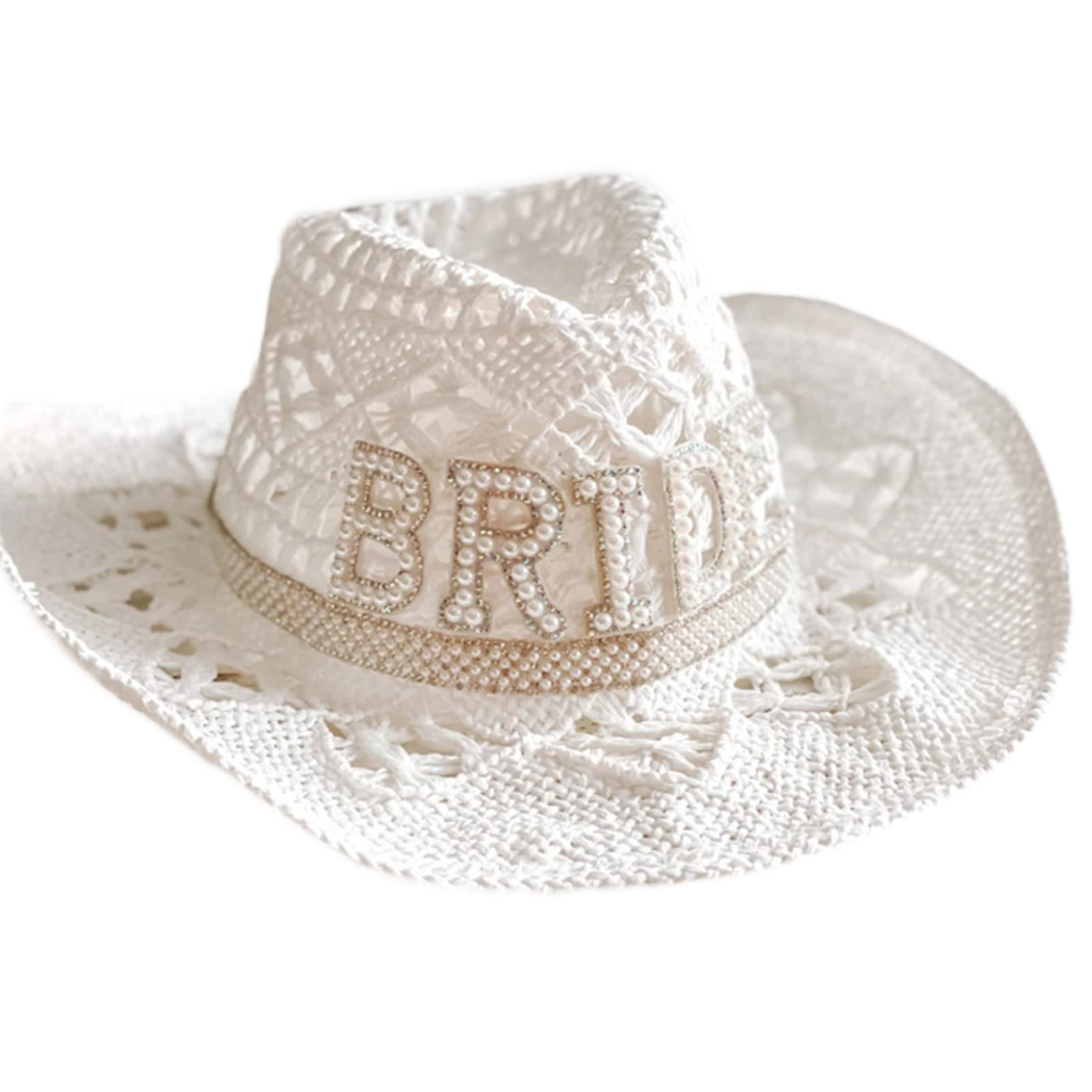 Cappello da in Paglia da Spiaggia alla Unisex alla Cappello da in Paglia Panama Jazzy da Uomo Cappello in Paglia Traspirante antisolare Cappelli da Cowgirl da Donna