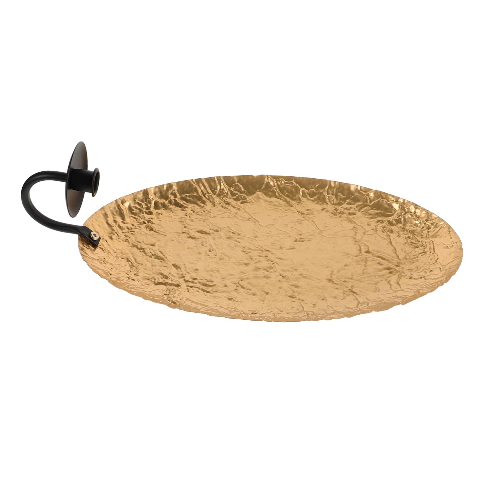 FUNOMOCYA Elegant Wall Decor Metal Candle Holder for Living Room Wall Sconce Home Decorative Art