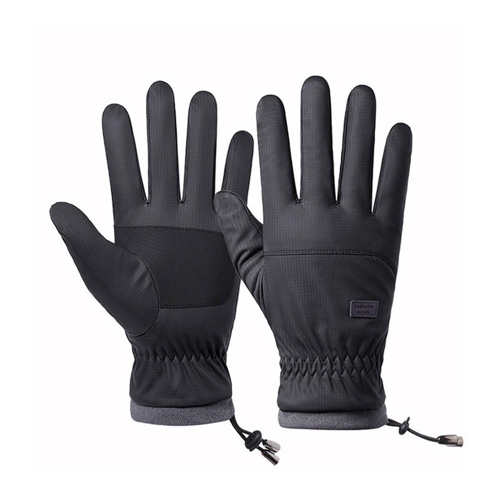 Lightweight Winter Gloves for Men Women Touchscreen Thermal Glove Non-Slip Elastic Cuff Gloves Warm Running Glove