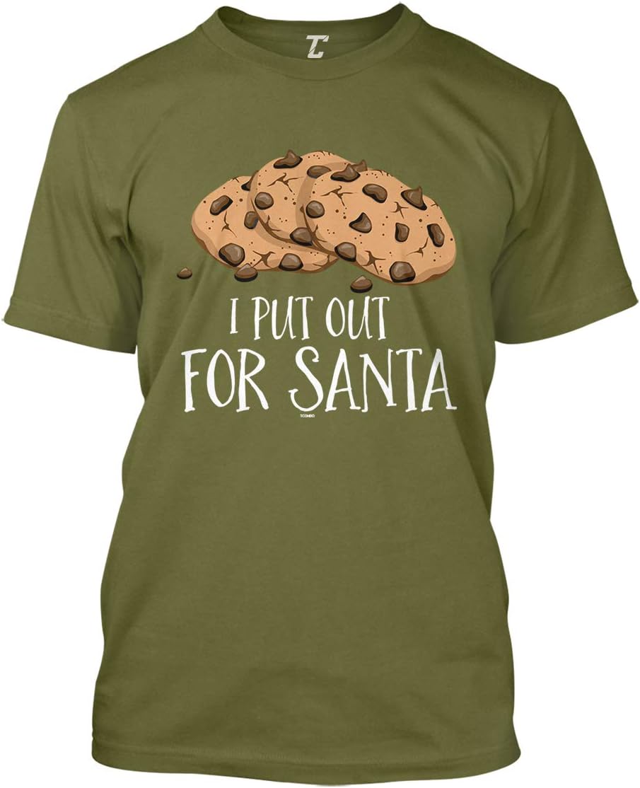 I Put Out for Santa - Funny Xmas Cookies Men's T-Shirt