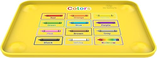 Miniatura 2 de Dr. Betty's - Mantel individual de silicona de aprendizaje educativo con súper succión para bebés + niños pequeños  Antideslizante, apto para