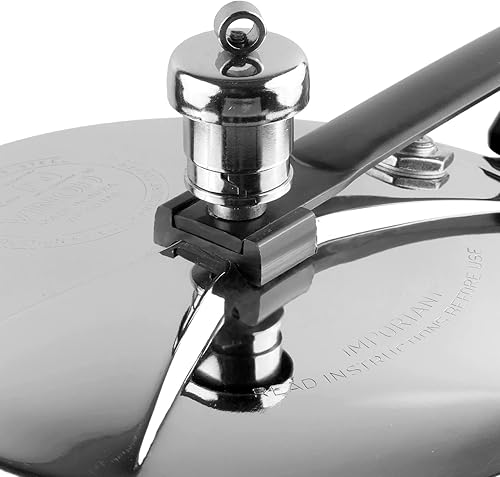 Miniatura 5 de Vinod Olla a presión de acero inoxidable, tapa interior, 7 litros, fondo sándwich, olla a presión india, cocina apta para inducción, mejor utilizada