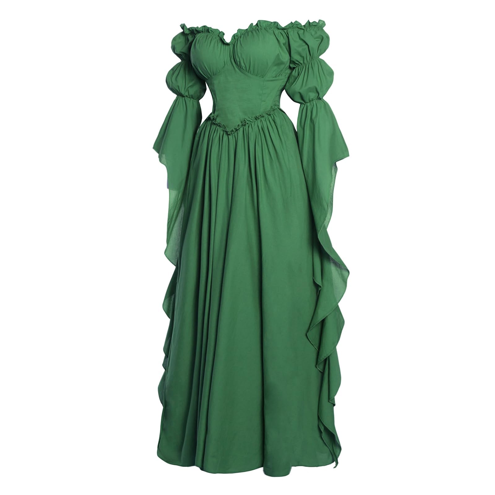 Halloween Kostüm Damen Renaissance Viktorianisches Kleid Gothic Kleid