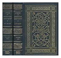 A work on operative dentistry / By G. V. Black. [complete in 2 volumes] B005WJKKOA Book Cover