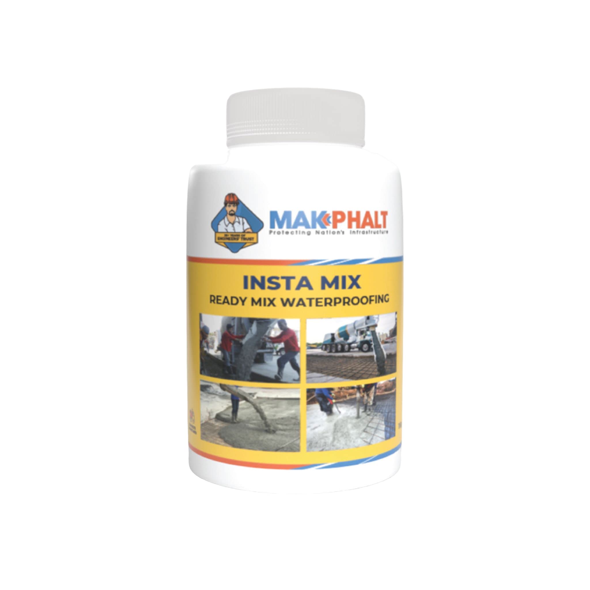 MAKPHALT (MK Petro) Insta Mix Integral Waterproofing Compound | 200Gms Per Bag Of Cement - 1 Kg (B09X7DM27C) Amazon Price History, Amazon Price Tracker