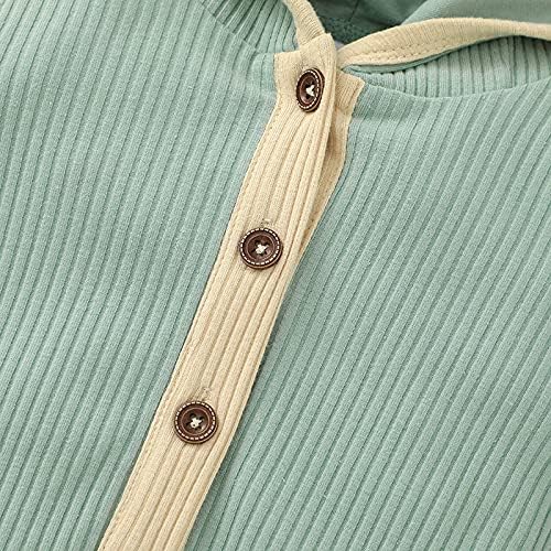 Thorn Tree Newborn Baby Girl Long Sleeve Rompers Easter Clothes Ruffle Shoulder Jumpsuit Bow Headband Outfits image 5
