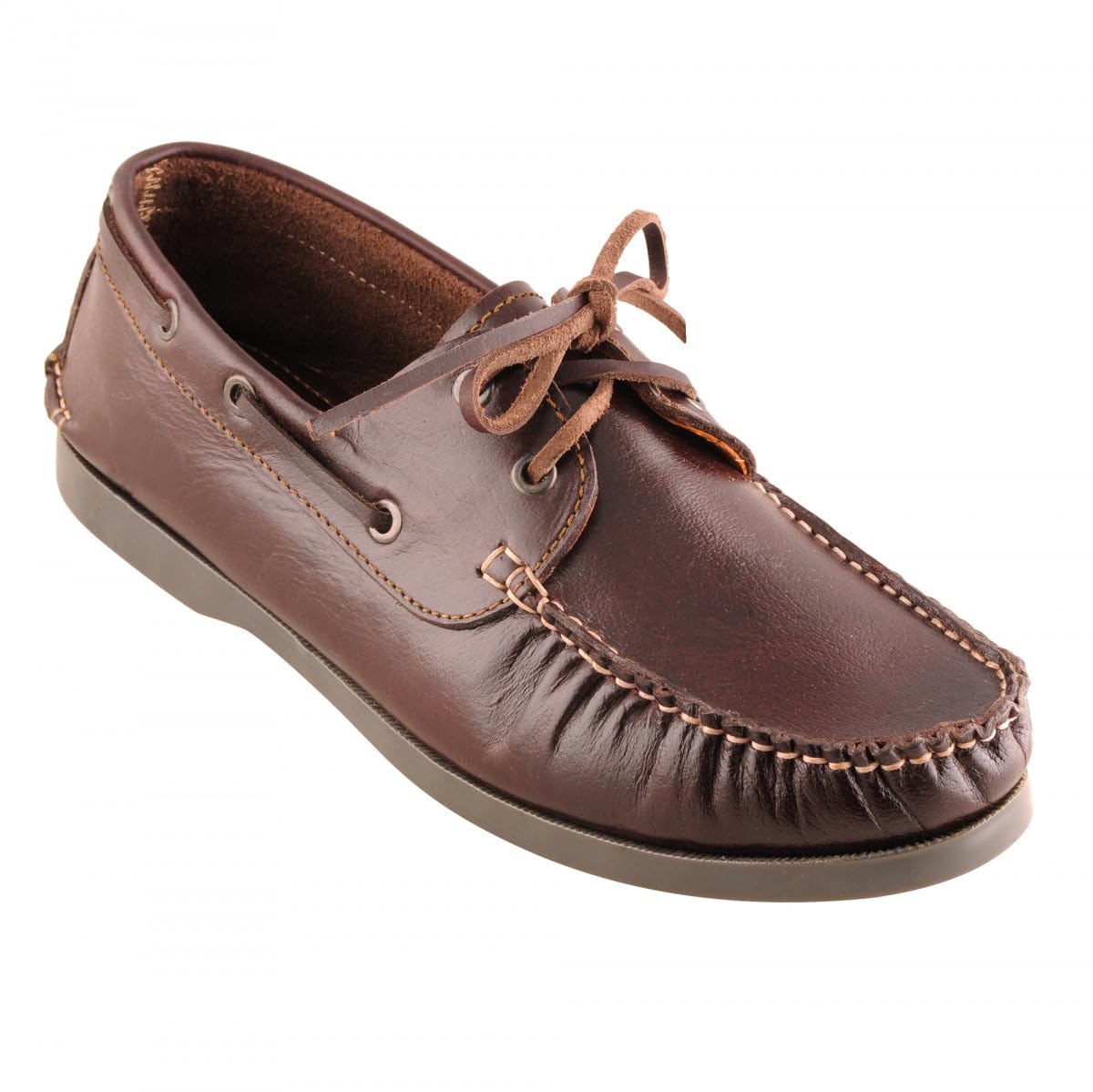 tzaro Men's Boat Shoes Brown-picture-3