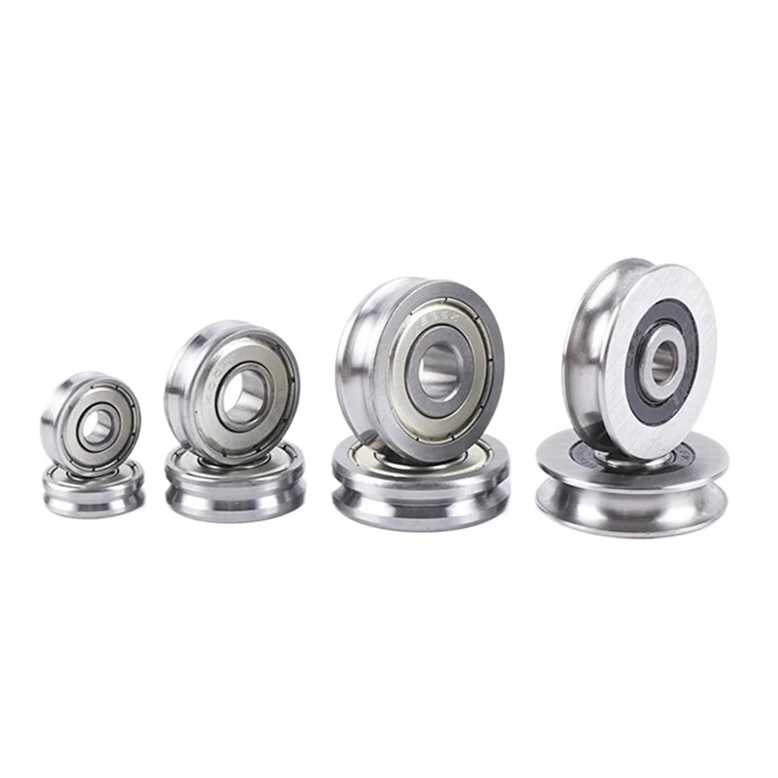 10 sztuk kierunkowe koło mieszające linia pasująca łożysko rowkowe 6000 10 x 26 x 8 mm koło pasowe U-Nut-typ (U6000-3-0.8)