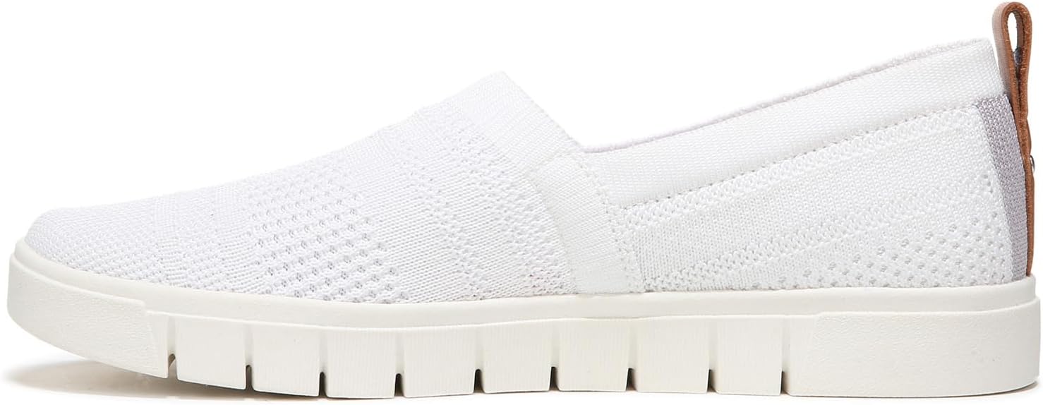 Ryka Womens Hera Slip-on Sneaker Loafer, White, 10 US