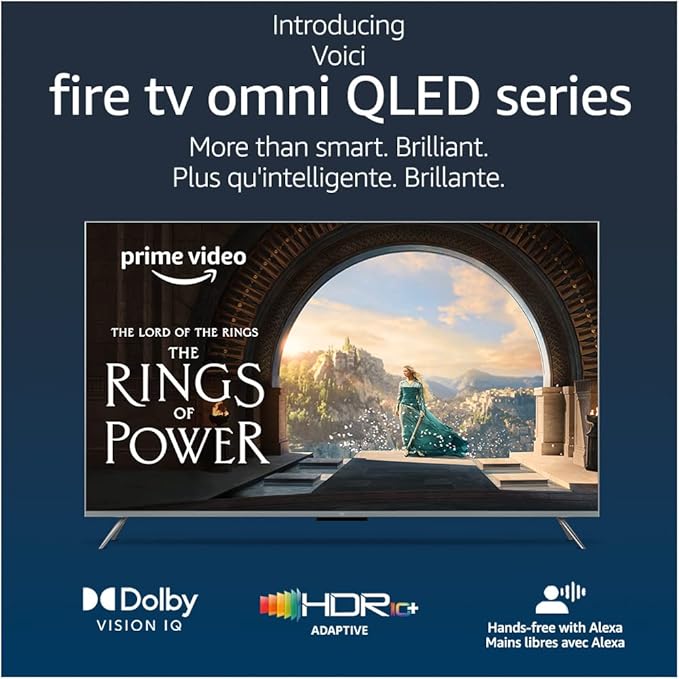Amazon Official: Introducing Amazon Fire TV 65" Omni QLED Series 4K UHD ...