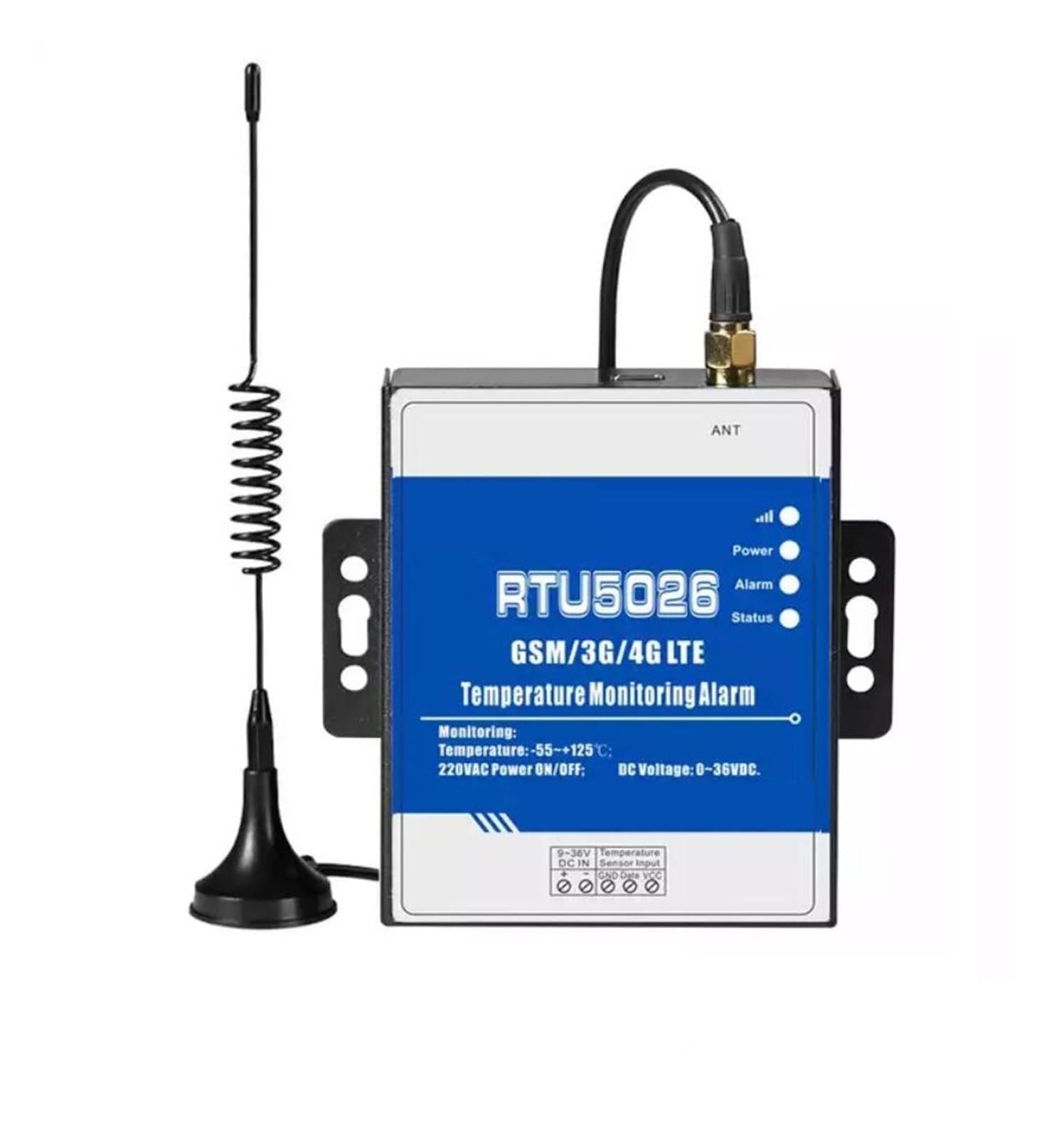 Kit Cancello Scorrevole, Gateway allarme monitoraggio temperatura GSM 3G 4G LTE SMS Modbus RTU(Kit3 3G)