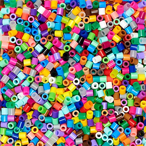 Perler Fuse Bead Craft Kit with Ironing Paper, Storage Container, and Instructions, Multicolor 32002 Piece, Small - Thumbnail 5