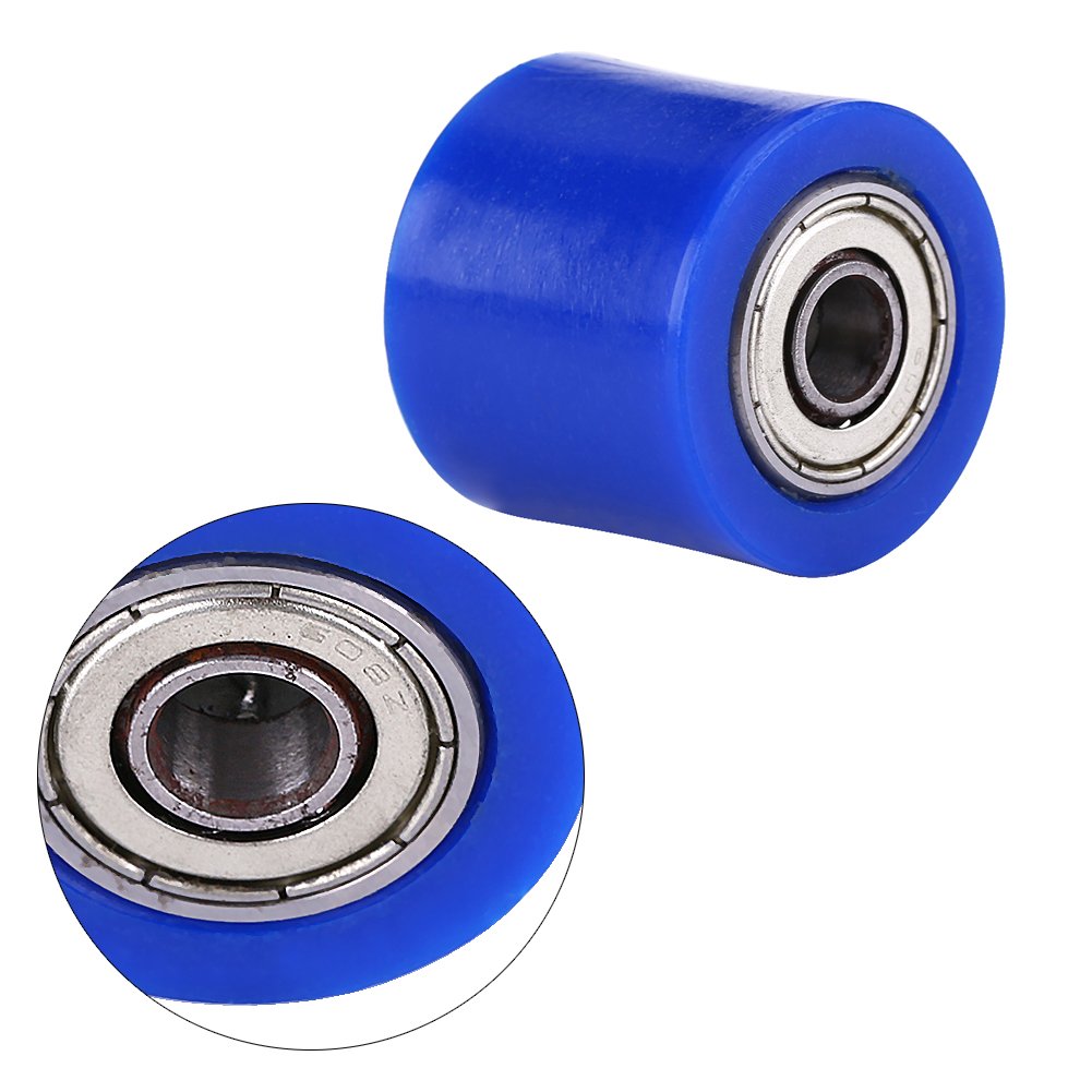 Guía Para Cadena Universal De 8mm Rueda Tensora Y Polea Rodillo Para Motocicleta Bike Enduro Reemplazo Directo Y Fácil Instalación