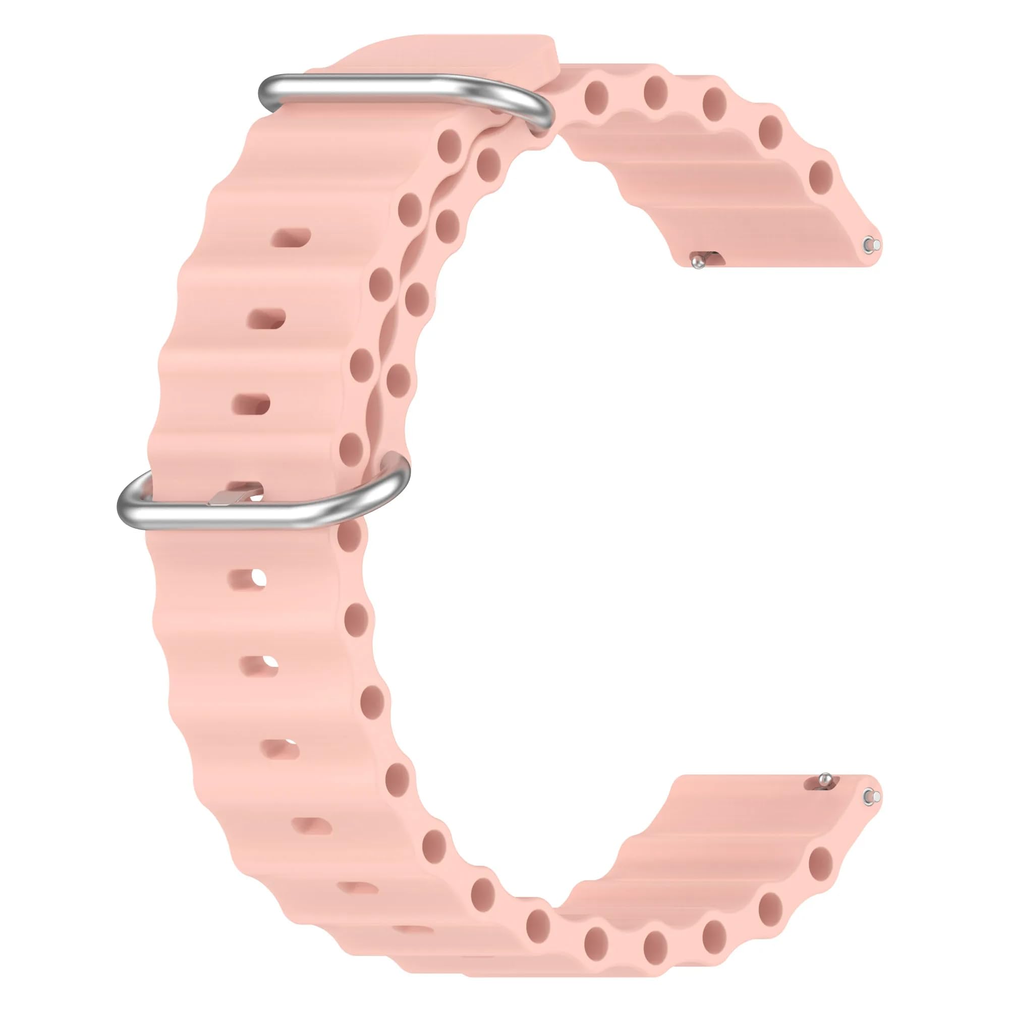 DHIMAHI 22mm Replacement Sport Strap Band For Fire Bolt Bizzard/Solaris/Legacy/Invincible Plus Bswo97 Smart watch,Soft Silicone Belt Straps For Men Women (Pink) (B0CVQZ4JLN) Amazon Price History, Amazon Price Tracker