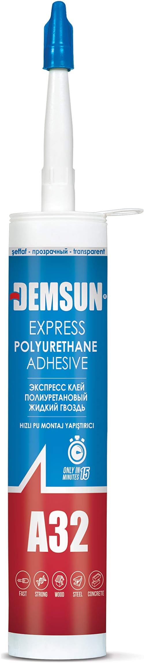 DS04103-24 Express Pu Montage Adhesive, Transparent