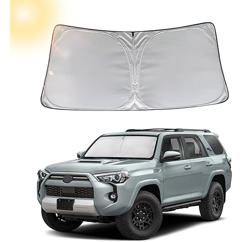 for Toyota 4Runner Sun Shade Sunshade Windshield - Front Windshield Shade Custom Fi...