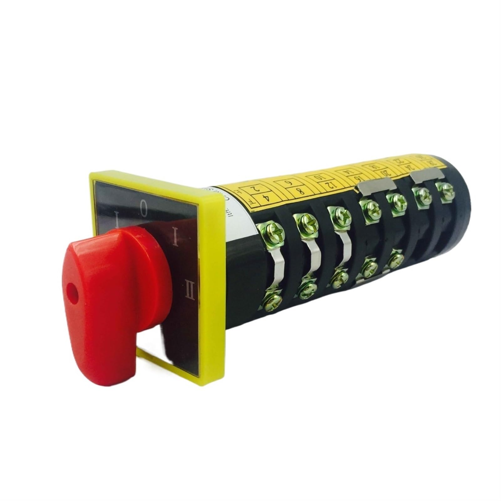 WQGQPXOB Combination Switch HZ5B-10/7 T21 Conversion Rotation 5-Speed 7-Section Silver dot Control Motor