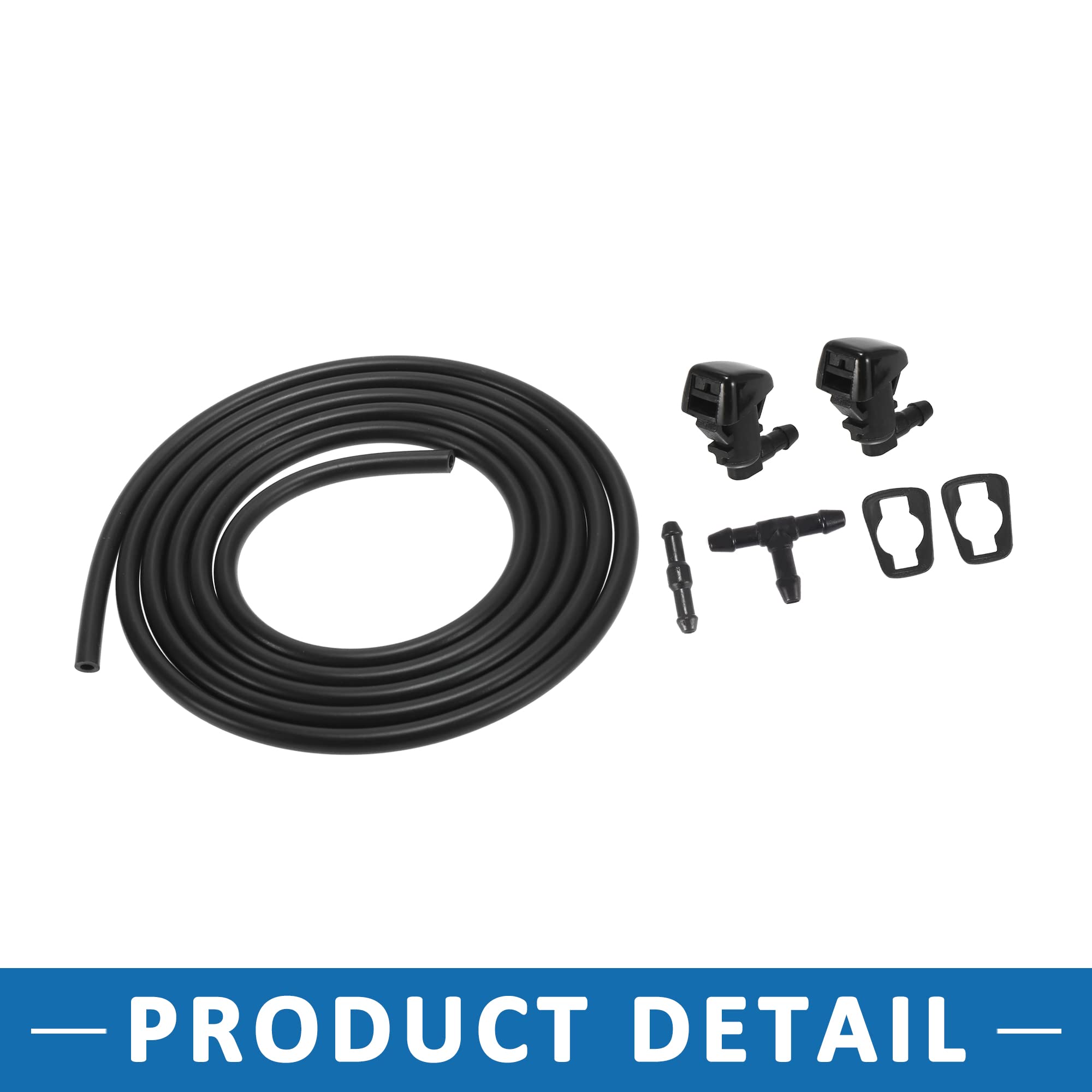 Amazon.com: A ABSOPRO Windshield Washer Nozzles Kit 55157319AA