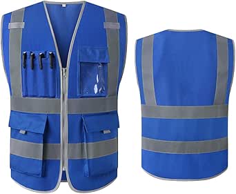 Gilet De Course Réfléchissant Haute Visibilité - Jaune, Taille Unique, Avec Poche, Neuf