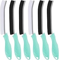 Vista 11 de Cepillo de Limpieza de Hendiduras de Cerdas Duras - Cepillo de Fregar para Espacios Estrechos, Cepillo de Limpieza Pequeño, Cepillo de Lechada