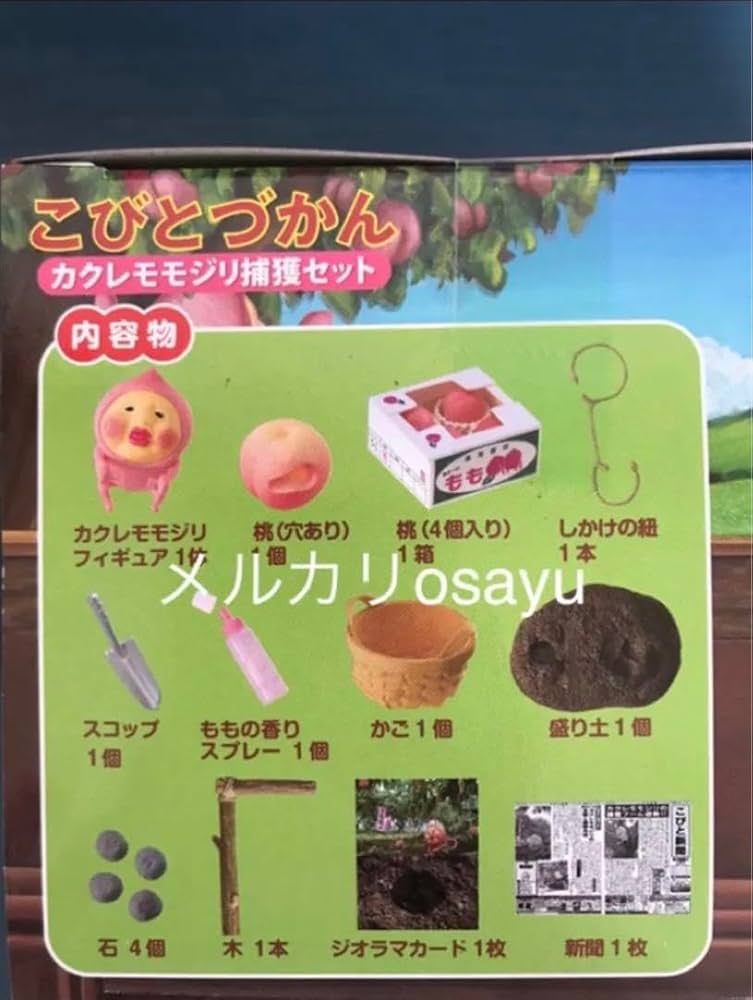 Amazon.co.jp: リーメント こびとづかん カクレモモジリ捕獲