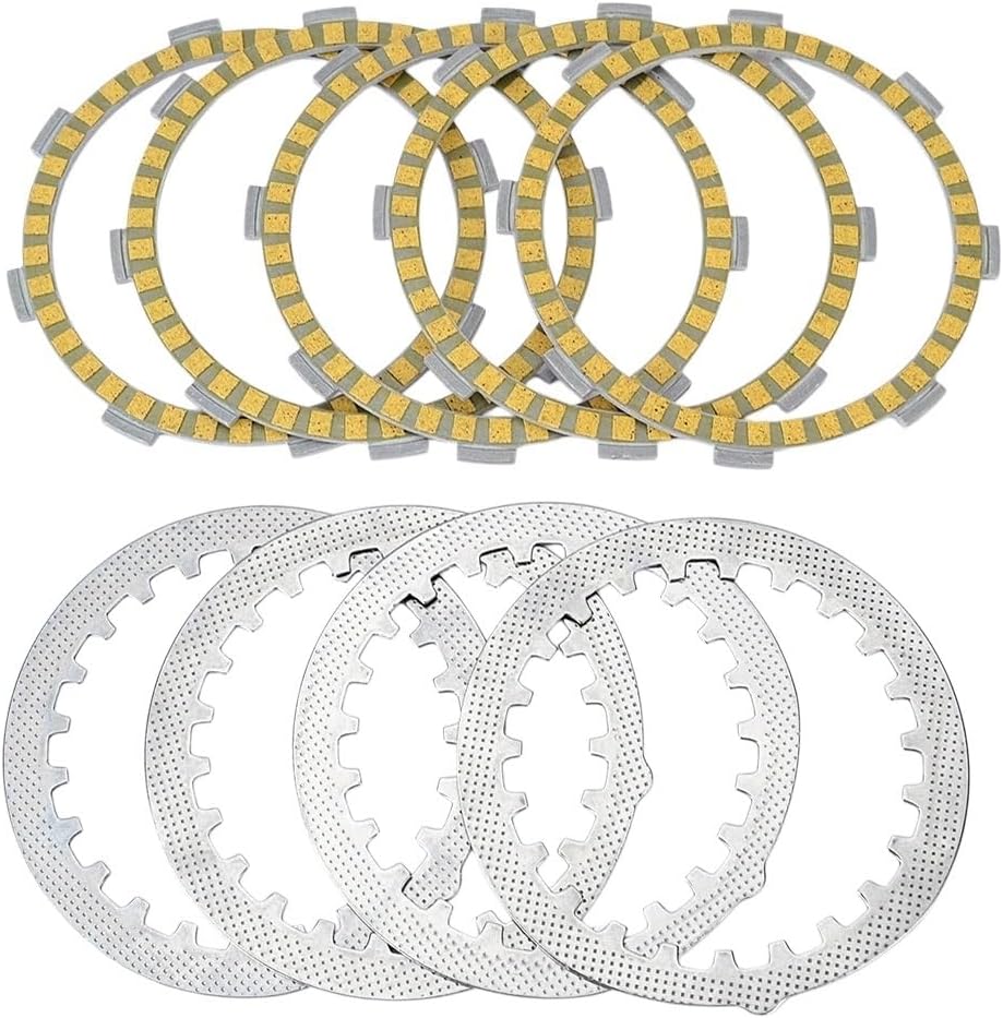 Motorcycle Clutch Friction Plates Motorcycle Clutch Disc Steel Plate Friction For XT125R XT125X XTZ125 K/K XYZ125 YBR125 E K ED 598-16321-01 5