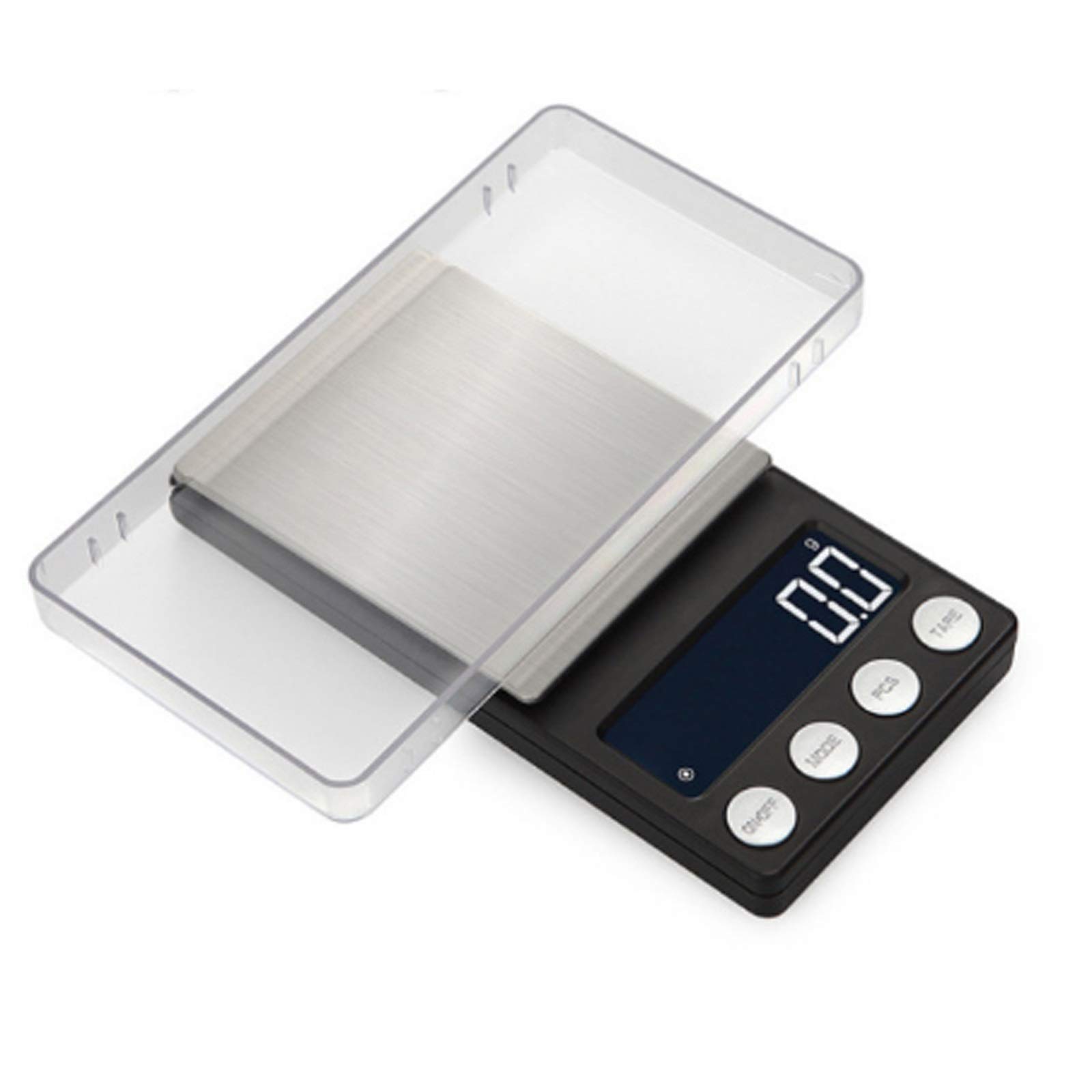 Elektroniczna mini LCD cyfrowa biżuteria balans wysoka precyzja podświetlenie kieszeń biżuteria waga do kuchni