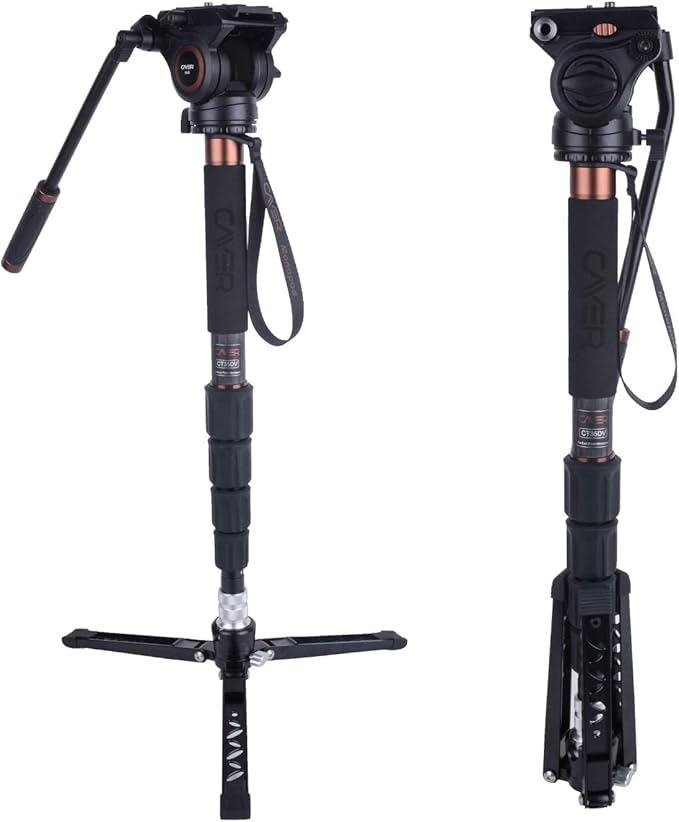 Professional Video Monopod,Cayer 68 Inch CT35 Carbon Fiber Camera