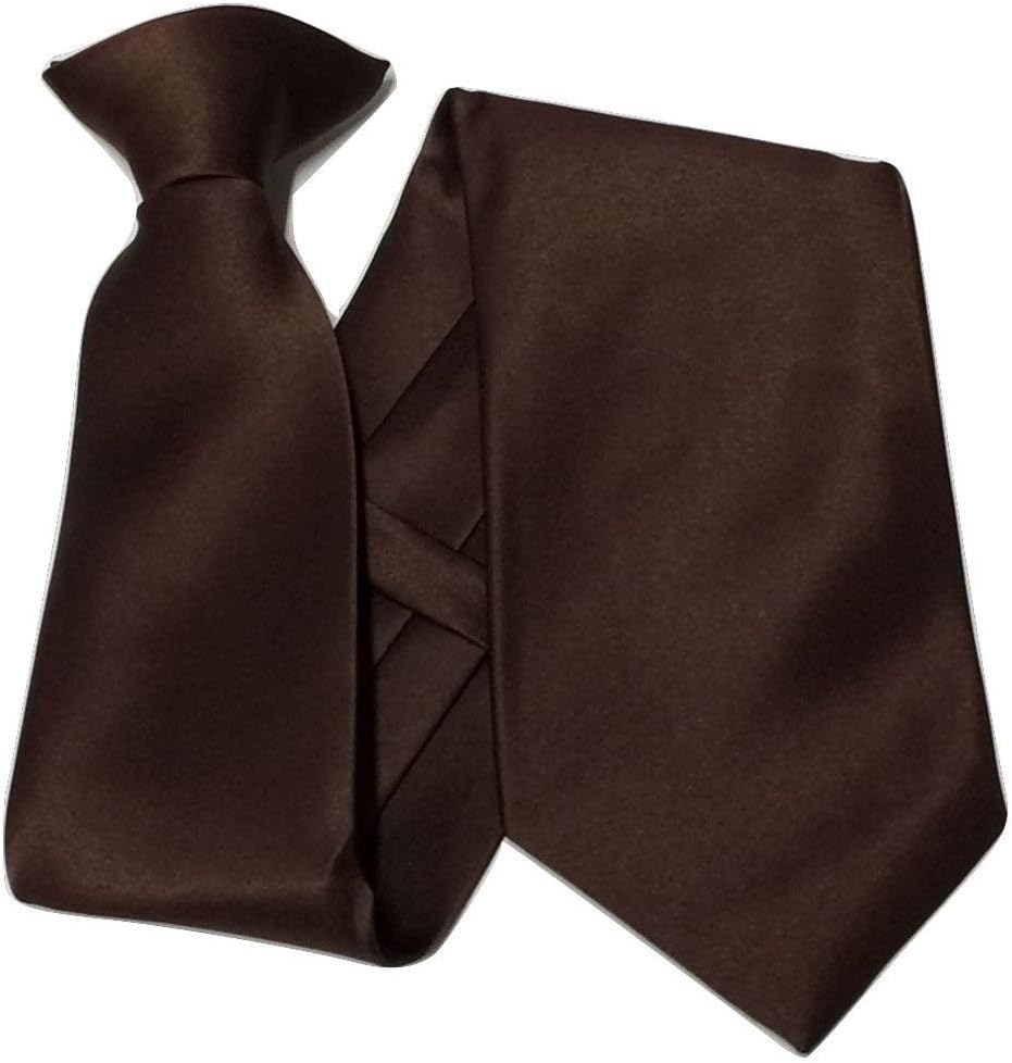 L&L® Plain clip on Workwear Tie Security Ties and Safety wedding party prom uk seller