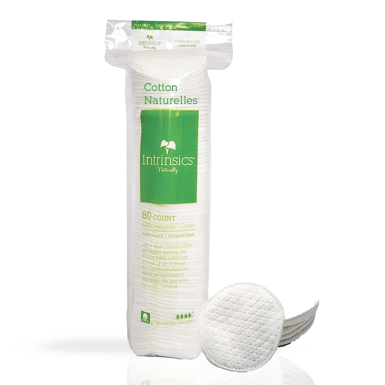 Intrinsics 100% Cotton Naturelles 2" Rounds - 80 count