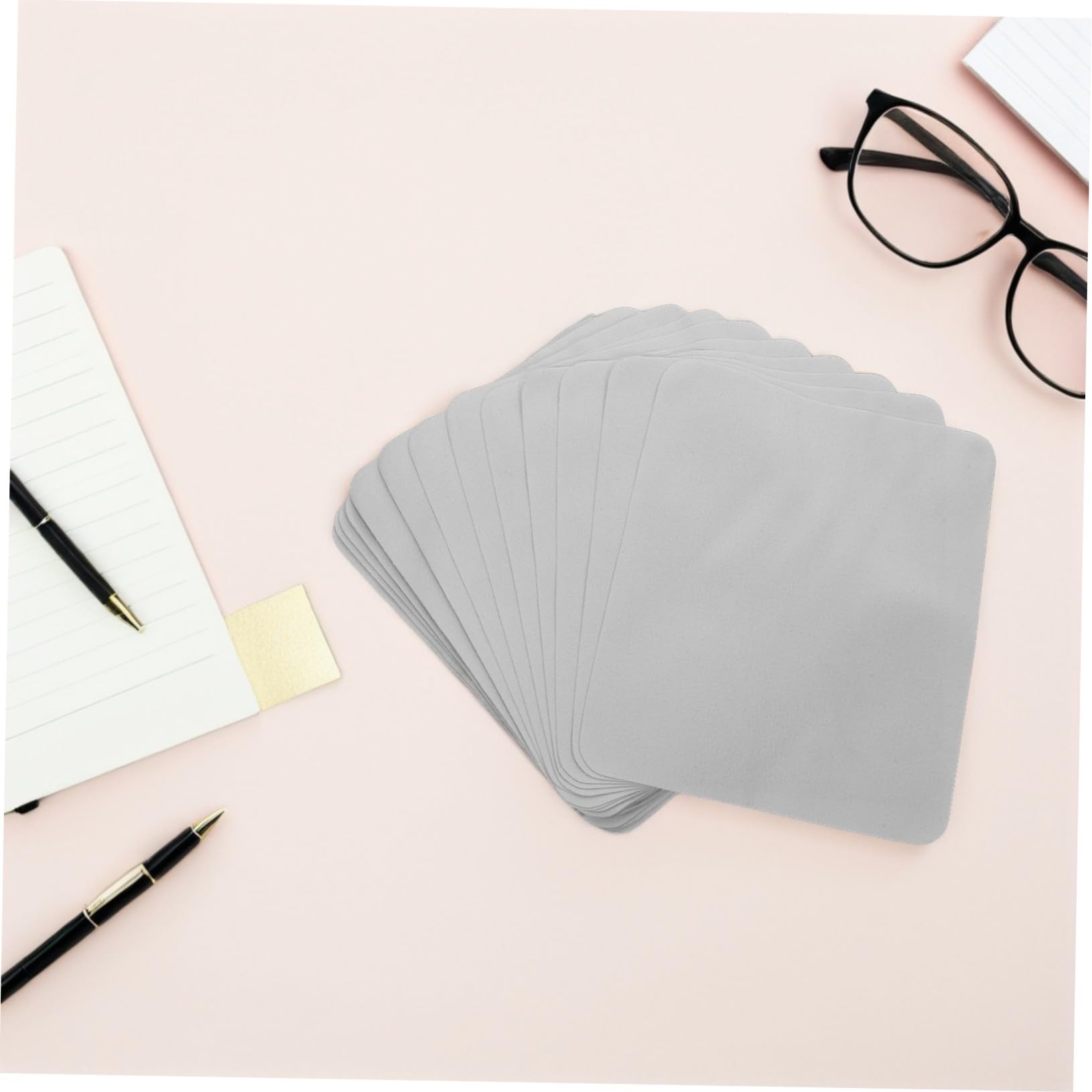 COLLBATH 100 Paños De Limpieza De Lentes Paños De Microfibra Para Gafas De Gafas