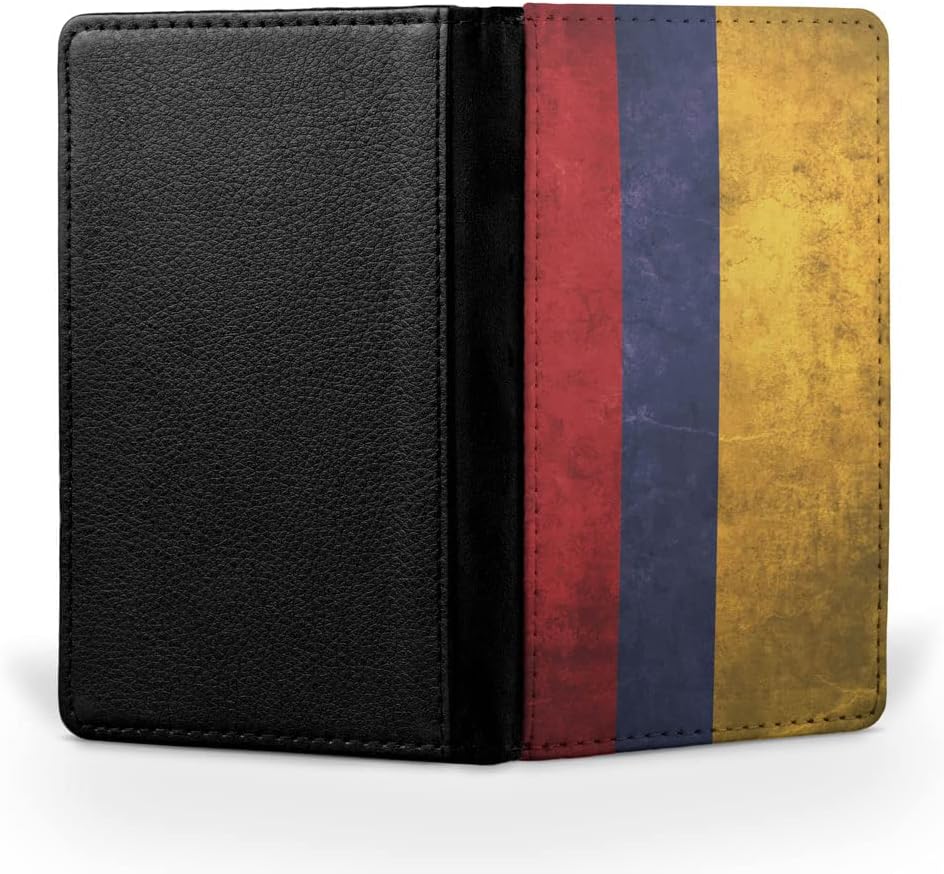  | COLOMBIA COUNTRY FLAG 32 FLIP WALLET TRAVEL PASSPORT ID HOLDER ITINERARY ORGANIZER COVER | Passport Covers