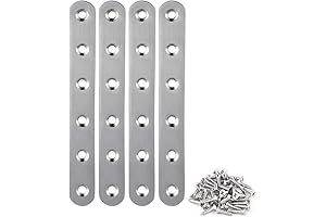 Stainless Steel Metal Brackets Heavy Duty, for Shelves Cabinets Furniture