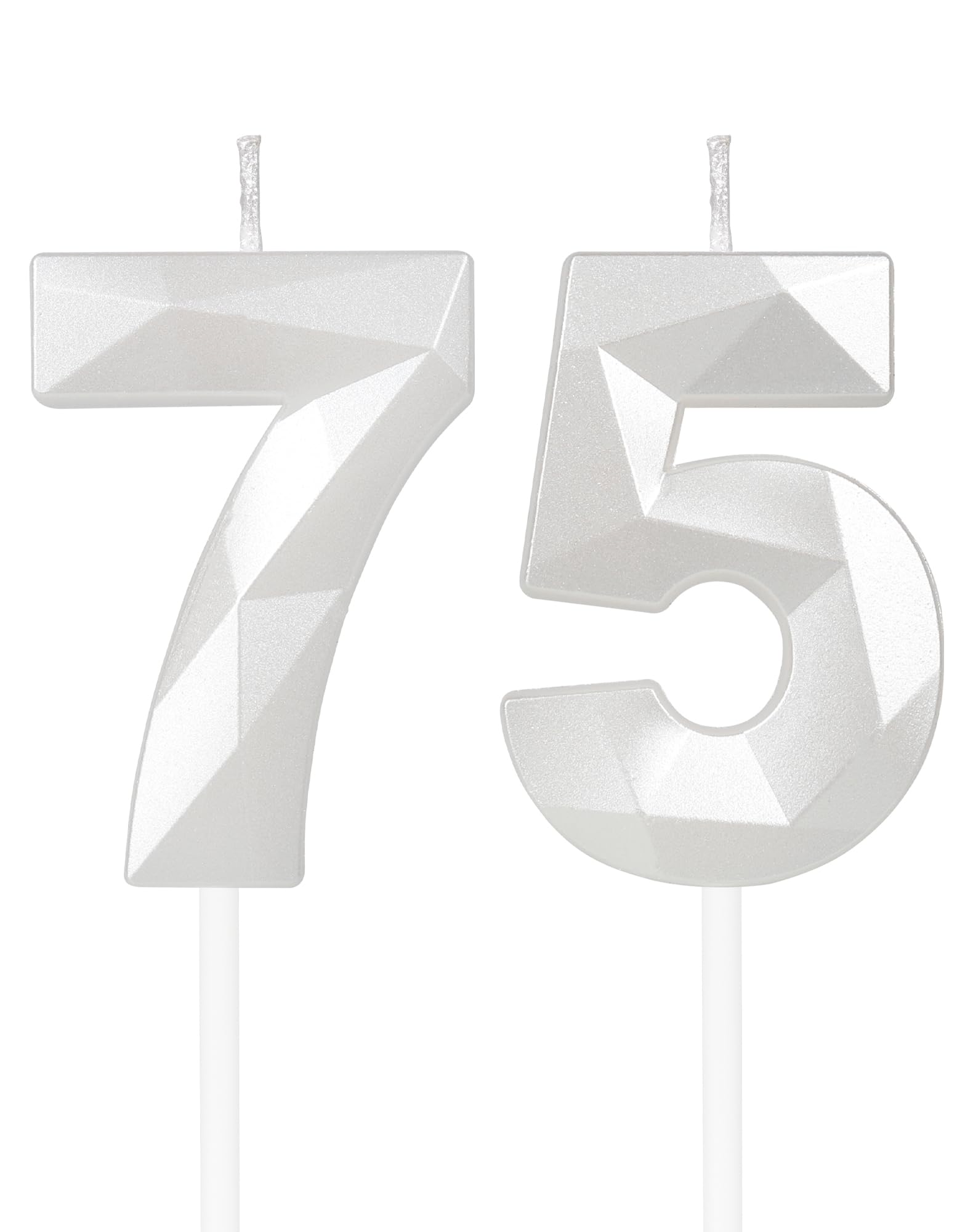 Royal Blue 13th Birthday Candles, 3D Number 13 Candle for Cake, Boy Girl 13th Birthday Decorations,Sapphire Candle Topper Blue Cake Decorations for Birthday Party Wedding Anniversary Supplies — view 164