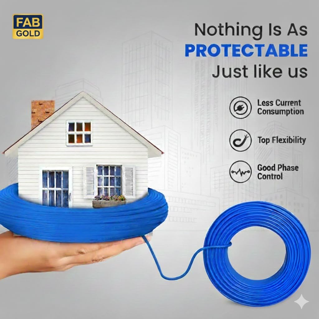KRIPA 90M FR PVC Copper Wire Cable -5