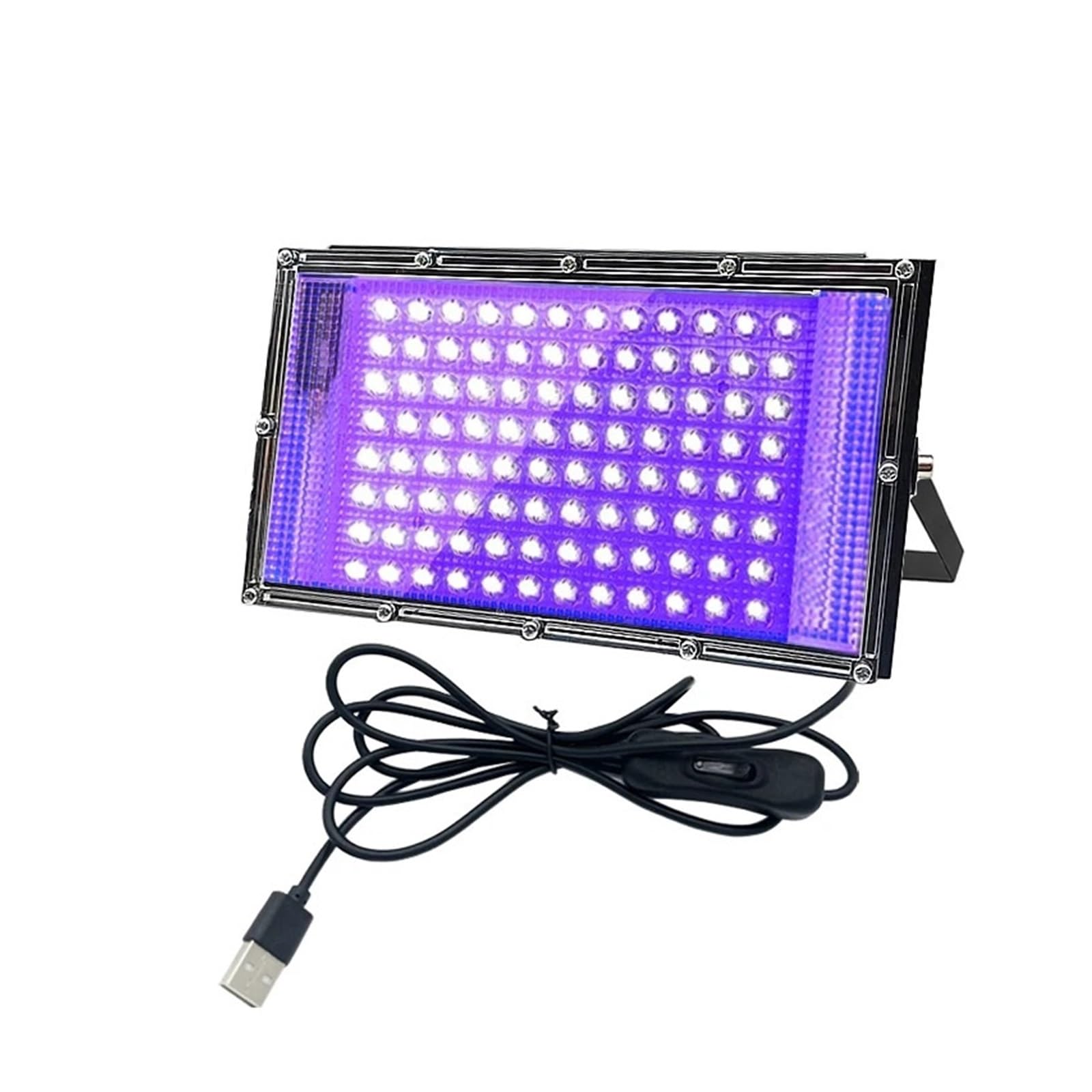 Przełącznik USB LED UV Czarne światło, 395-405 Nm długości fali Lampa LED UV Czarne na imprezę, do baru, akwarium