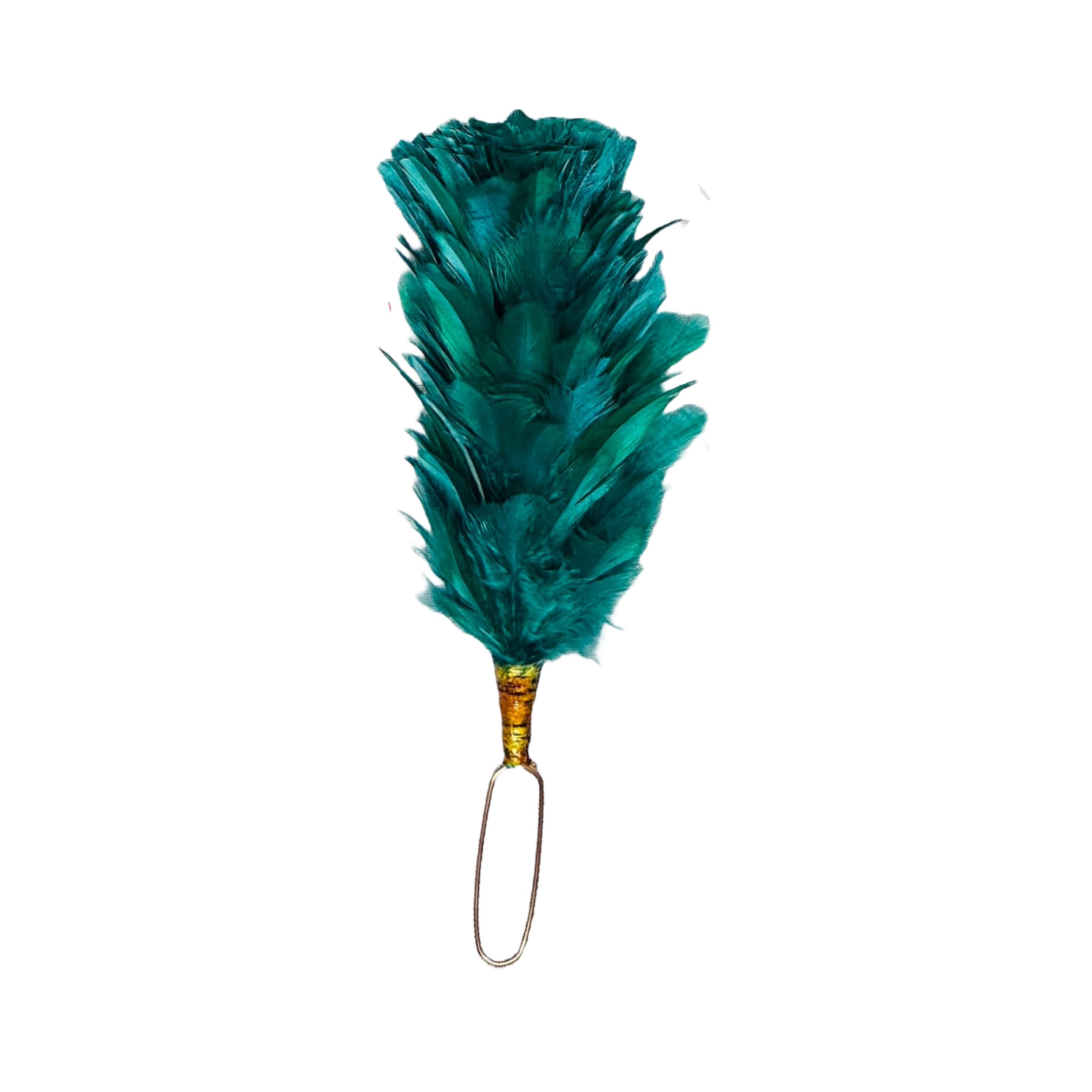 Kilt Emporium Women's Green Scottish Traditional Glengarry Hat Feather Balmoral Hackles - Highland Headwear Plume - 6 Inches (Green)