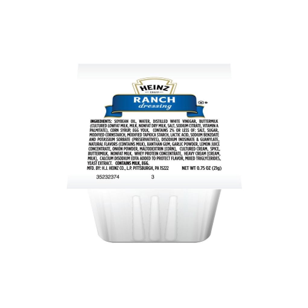 Ranch Dressing (0.75oz Packets, Pack of 100)