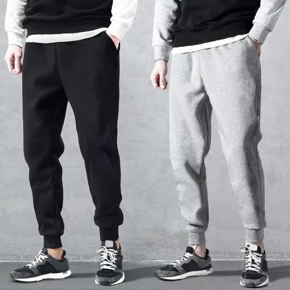 Pantaloni casual da uomo con fascia alla caviglia | Pantaloni sportivi da corsa traspiranti da uomo