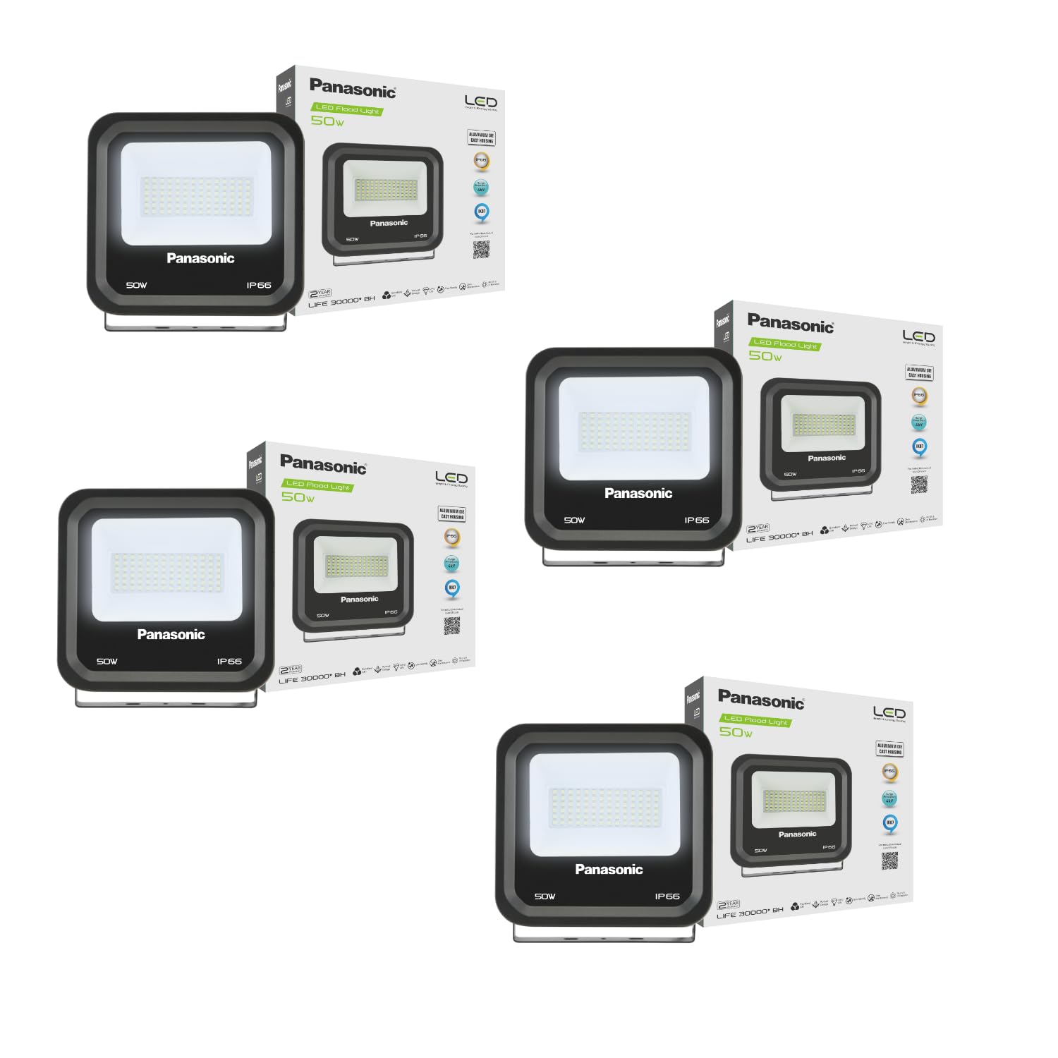 Panasonic 50W Waterproof Flood Light - Outdoor LED -3