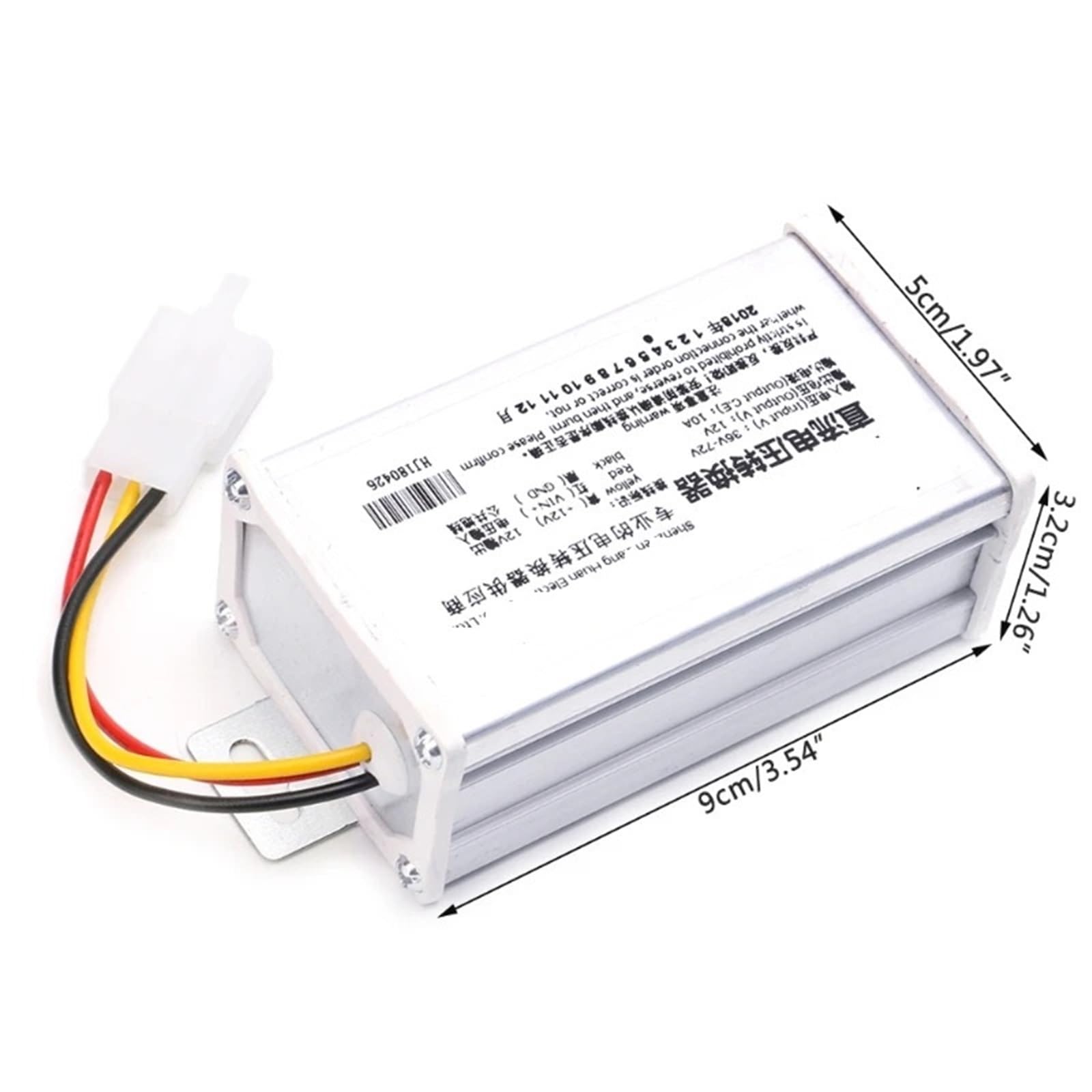 Amazon.co.jp: 36V 48V 60V 72V to for DC 12V 10A Car Power ​Step