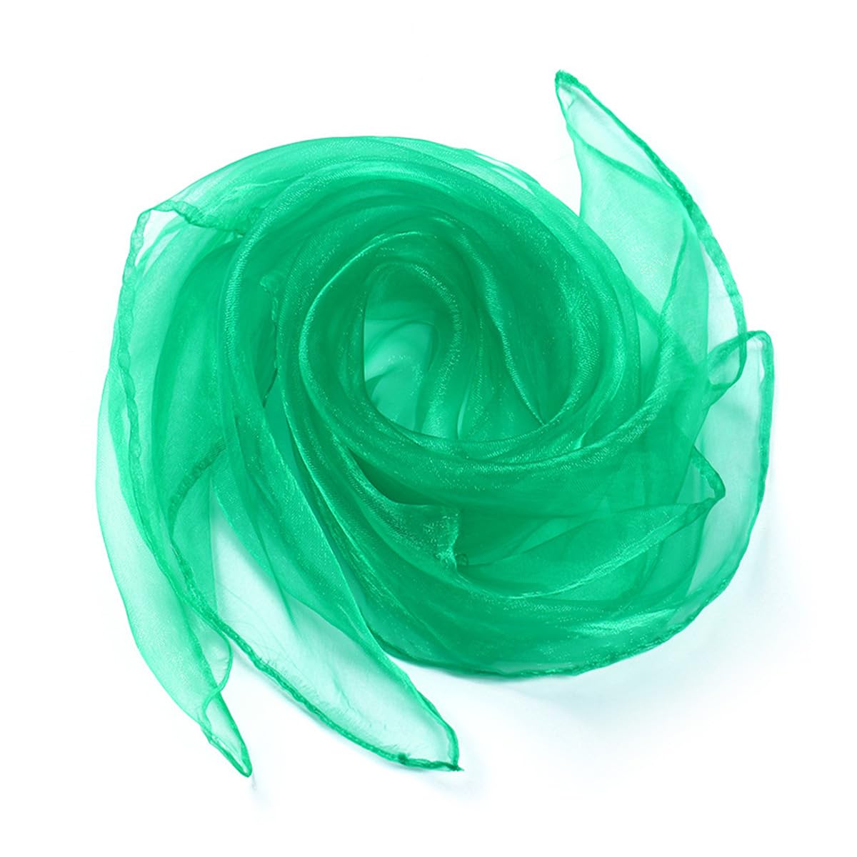 Juego De 12 Pañuelos De Gasa Para Malabarismo Y Danza – Colores Vívidos, Suaves Y Ligeros