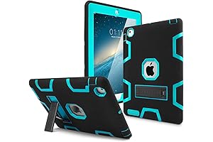 AICase iPad 2, 3, and 4 Hybrid Case with Kickstand and Stylus