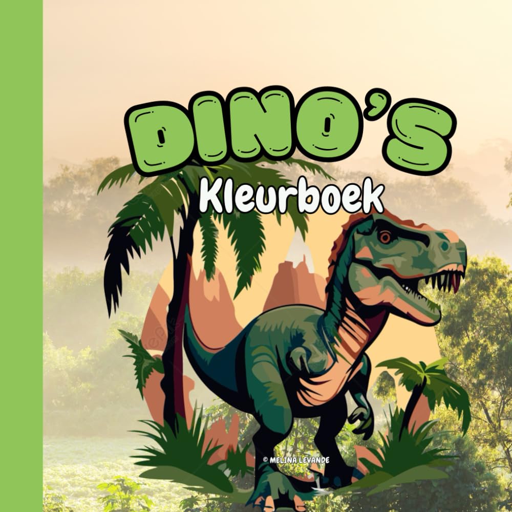 Dino's: Kleurboek