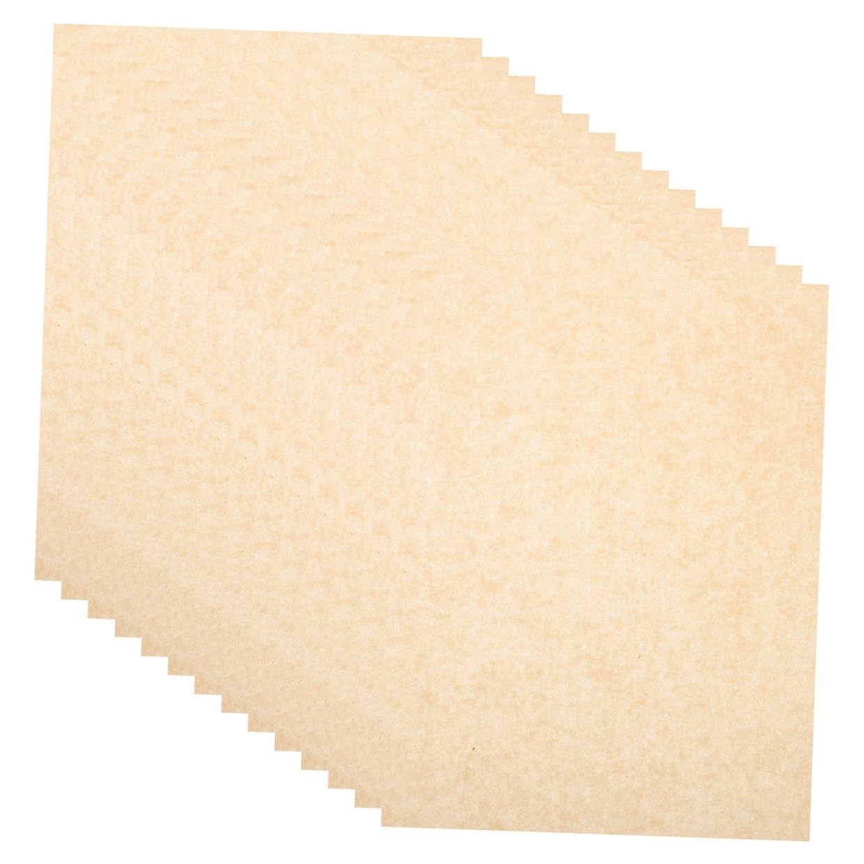 500piezas Bandeja De Horno Papel Vegetal De Papel Para Hornear Almohadillas Antigrasa Para Pizza Barbacoa y Aperitivos Fritos Para Cocina y Exteriores
