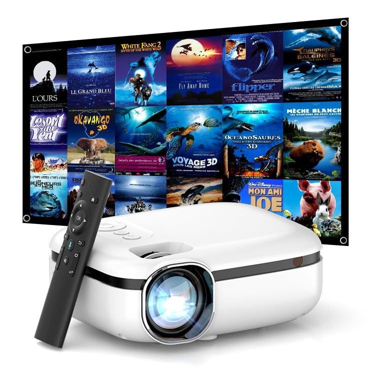Vision VP-606 Wireless 2200 Lumens | Full HD Projector | with Wireless Screen Mirroring | 3500:1 Contrast Ratio | HDMI, USB, AV, Audio Out | White | Manual Focus & Keystone-image-42
