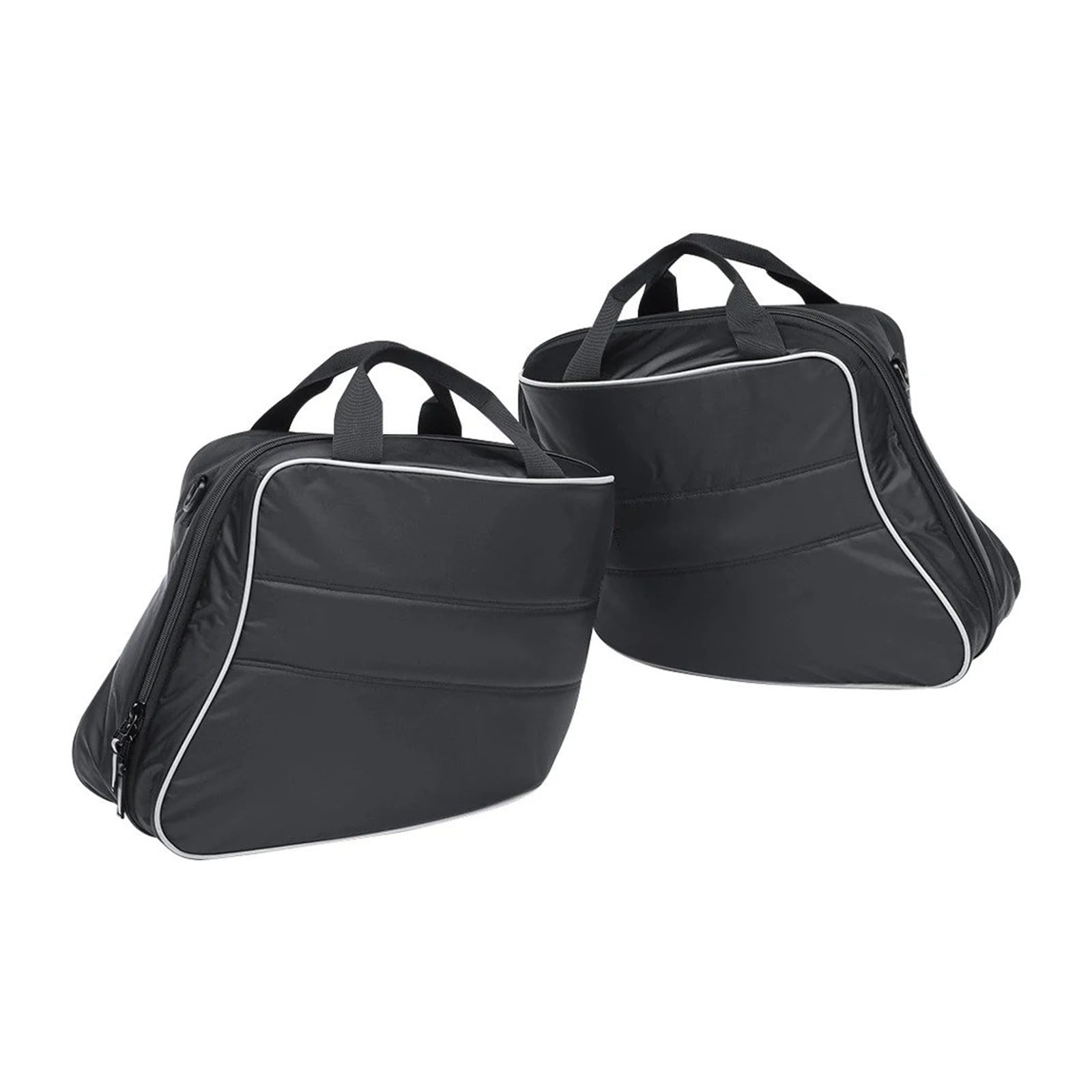 Bolsa De Viaje para Moto para Kawasaki para Ninja para 1000 para H2 para SX Bolsas Interiores para Sillín De Motocicleta Forro Rígido para Alforja(A Pair no Logo)