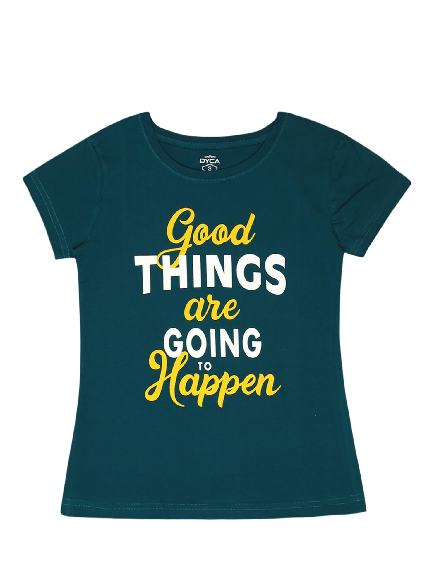 DYCA By Bodycare Women Round Neck Half Sleeves Tshirt