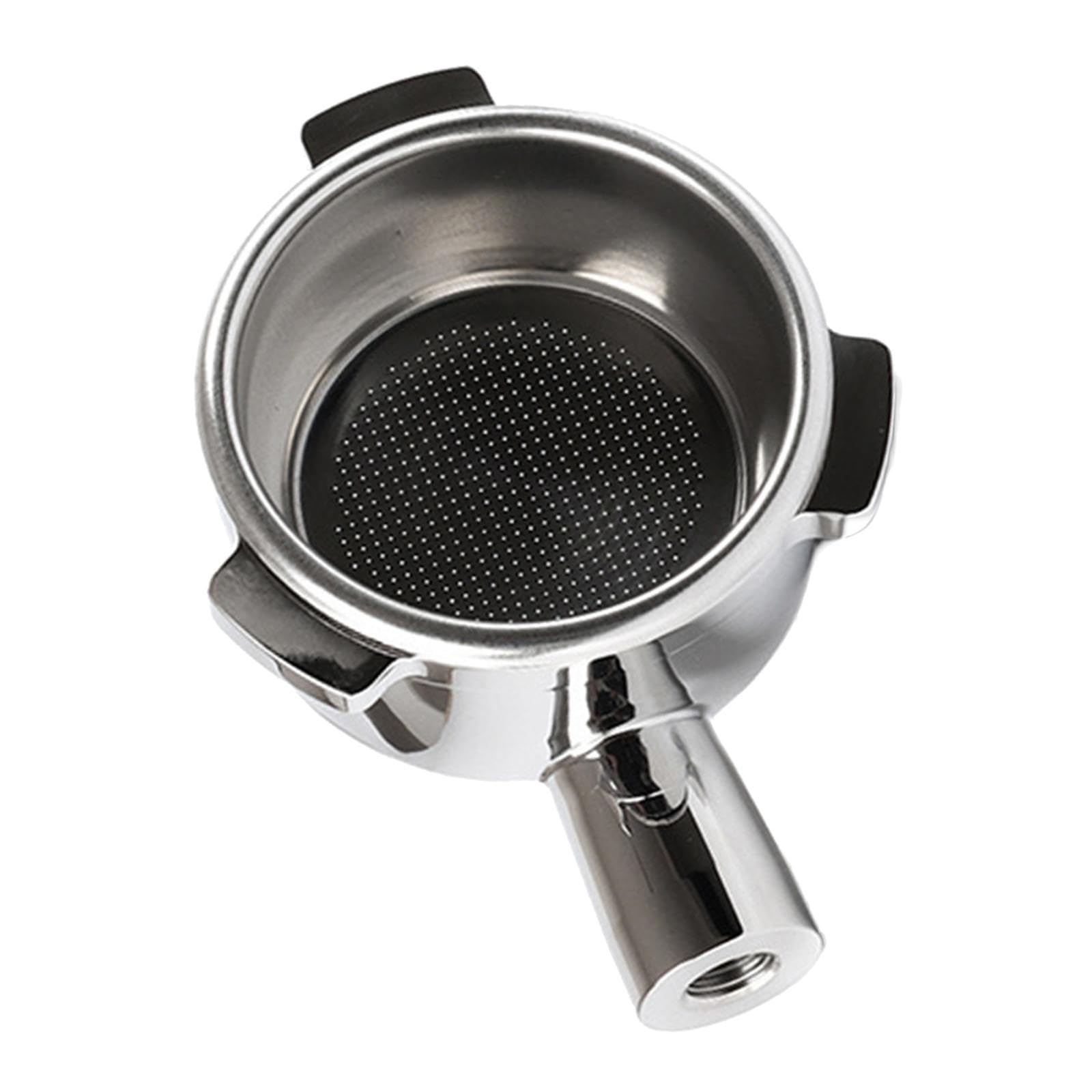Porte-filtre sans fond 54 mm en acier inoxydable pour une extraction parfaite de la créma