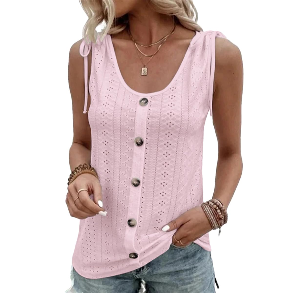 Womens Fashion Oversized Sleeveless Vest Tank Tops Summer Holiday Beach Casual T-Shirt pnnrk XXL